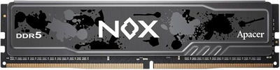 Apacer NOX 16GB DDR5 5600MHz OC Desktop Gaming RAM with Heat Spreader