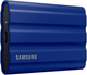 SAMSUNG 2TB External SSD T7 Portable Shield Blue MU-PE2T0R
