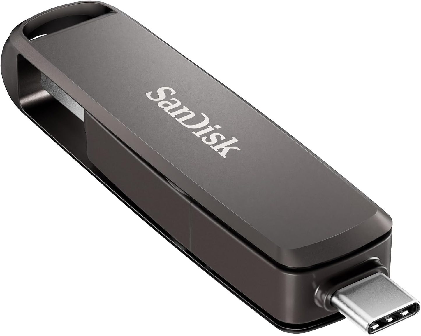 SanDisk Extreme PRO Dual Drive 512GB USB Type-C & USB Type-A USB 3.2 Gen 2 Metal Flash Drive (SDDDE1-512G-G46)