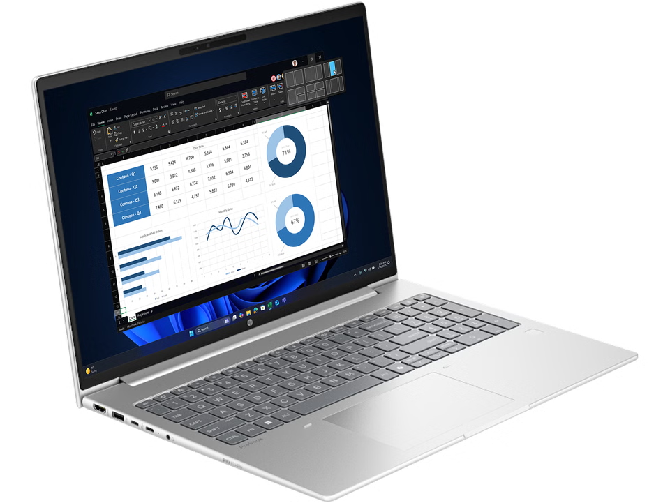 HP ProBook 4 G1i AI Laptop Intel Core Ultra 5-225H / 24GB RAM / 1TB SSD / RTX 3050 4GB / 16" Screen / DOS / 1YR – D0MB5ET#ABV