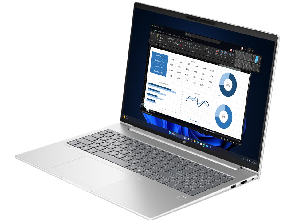 HP ProBook 4 G1i AI Laptop Intel Core Ultra 5-225H / 24GB RAM / 1TB SSD / RTX 3050 4GB / 16" Screen / DOS / 1YR – D0MB5ET#ABV