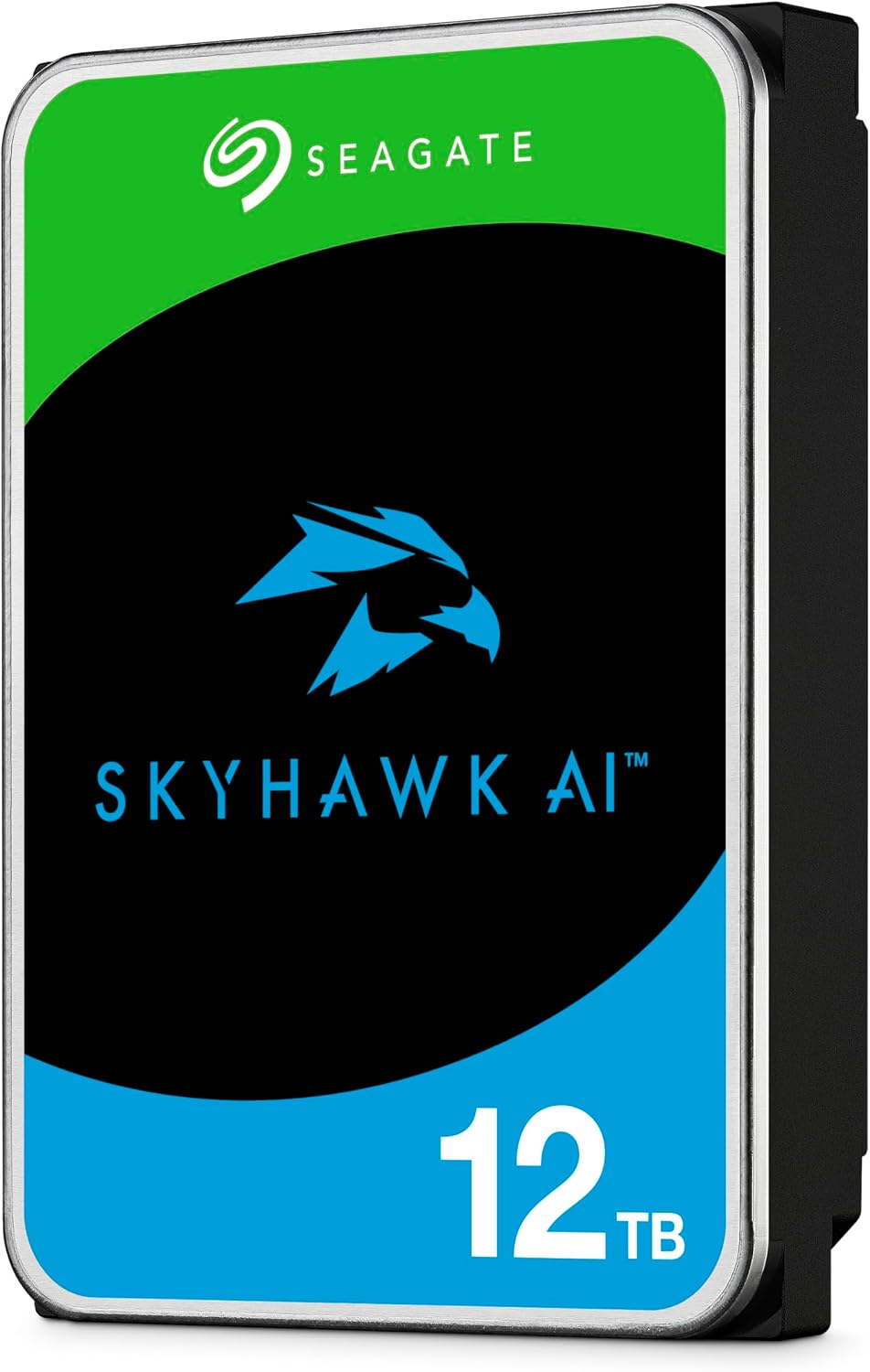 Seagate SkyHawk AI Surveillance 12TB SATA 6Gb/s 3.5" Internal Hard Drive – ST12000VE003