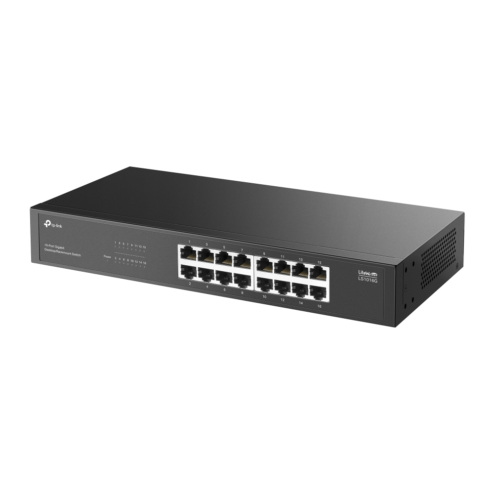 TP-Link LiteWave LS1016G 16-Port Gigabit Desktop/Rackmount Switch