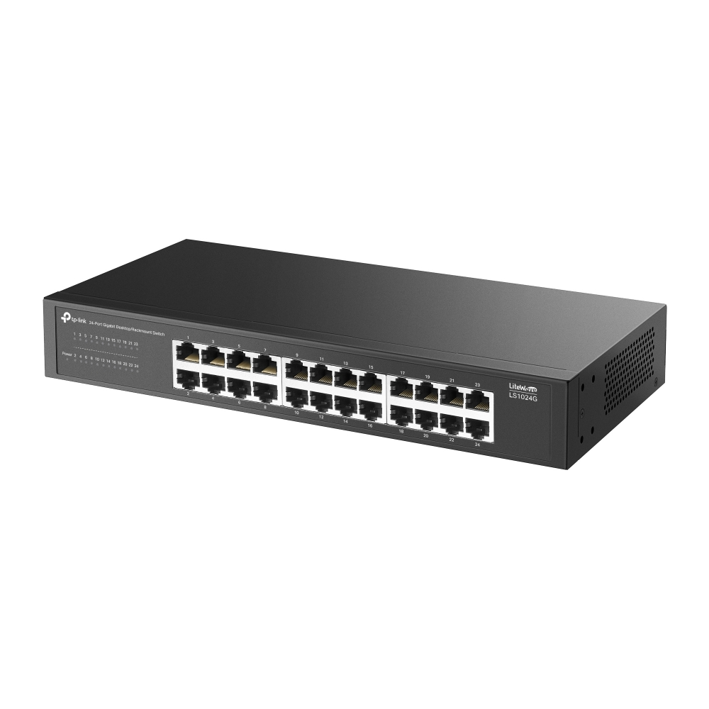 TP-Link LiteWave LS1024G 24-Port Gigabit Desktop/Rackmount Switch