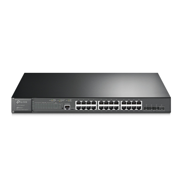 TP-Link Omada SG3428XMPP JetStream 24-Port 2.5G PoE+ Managed Switch with 10G SFP+