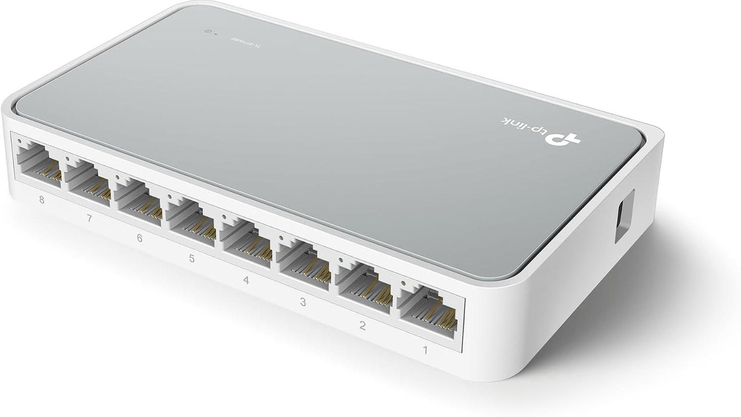 TP-Link TL-SF1008D 8-Port 10/100Mbps Desktop Switch