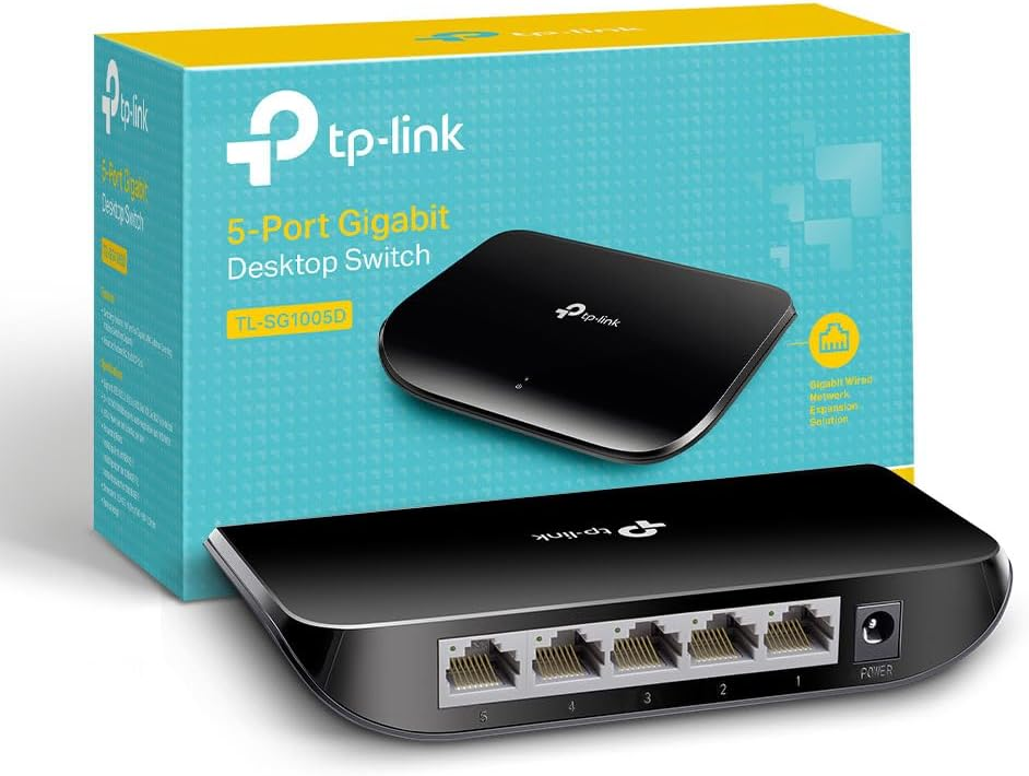 TP-Link TL-SG1005D 5-Port Gigabit Desktop Switch