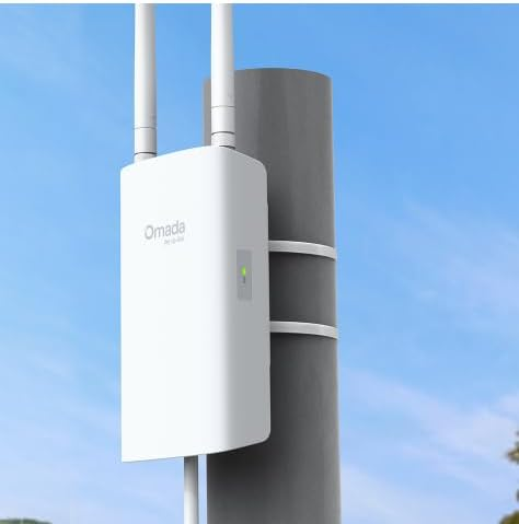 TP-Link Omada EAP603-Outdoor AX1800 Indoor/Outdoor Wi-Fi 6 Access Point – 1.8Gbps, Gigabit PoE+, IP65