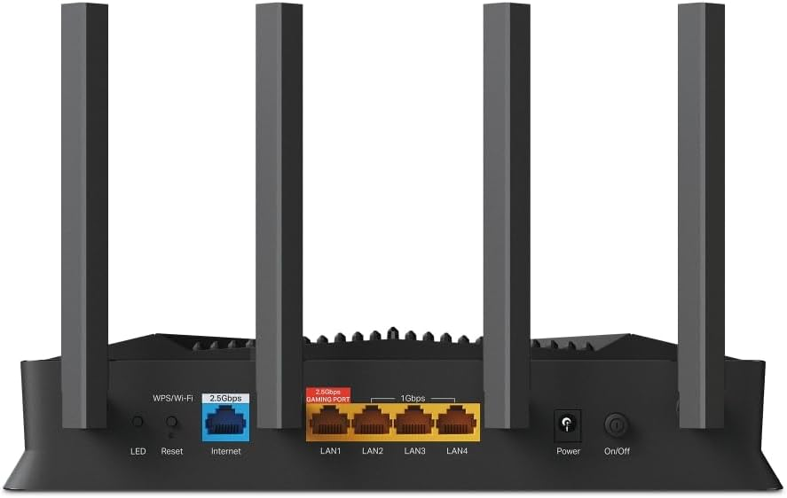 TP-Link Archer GE230 BE3600 Dual-Band Wi-Fi 7 Gaming Router – Up to 3.6Gbps, 2.5G Ports, RGB Gaming Design