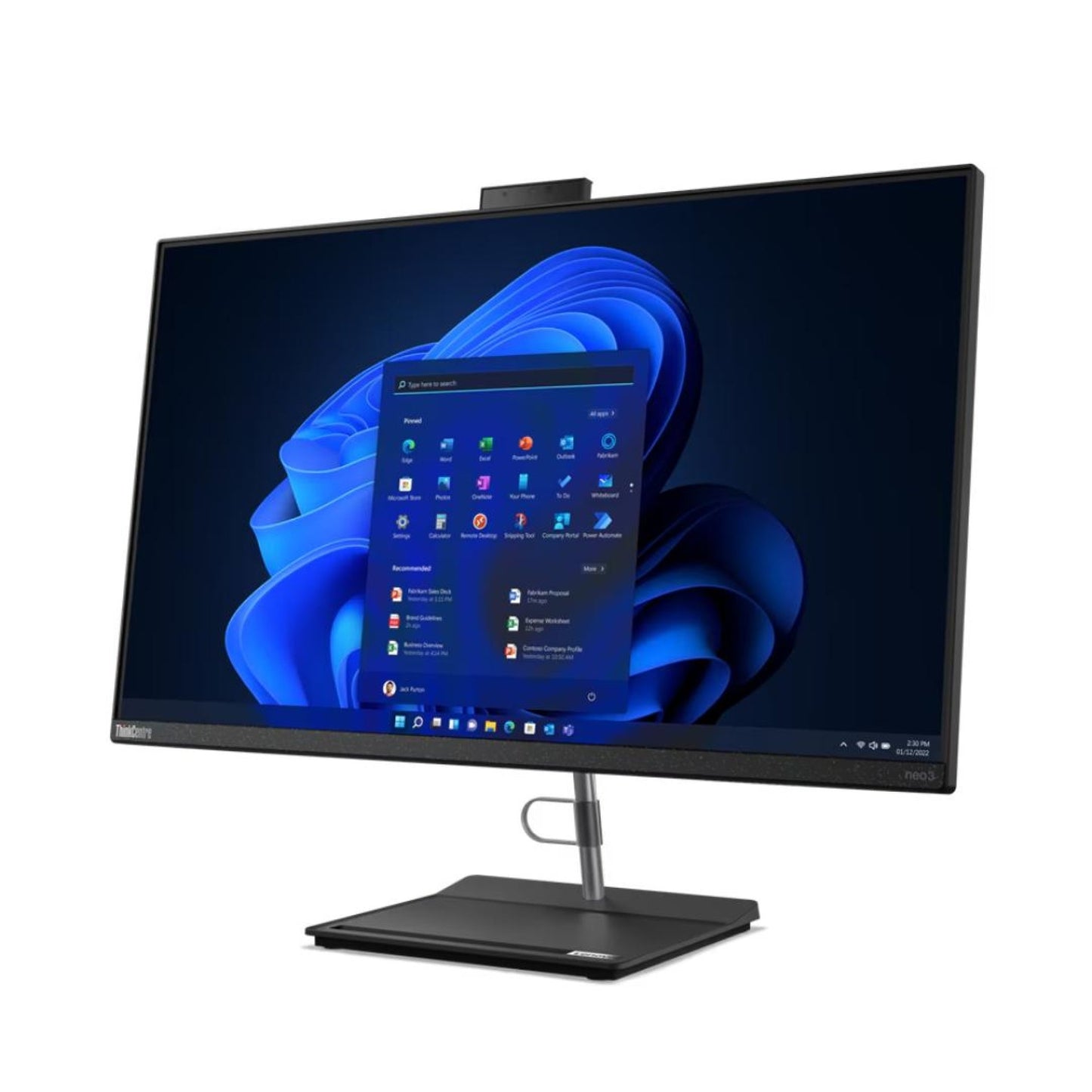Lenovo Neo 30a-27 Gen 4 AIO PC - 27″ FHD / Intel Core i7-13620H / 8GB RAM / 512GB SSD / DOS / 1YR (12JU001JGR)