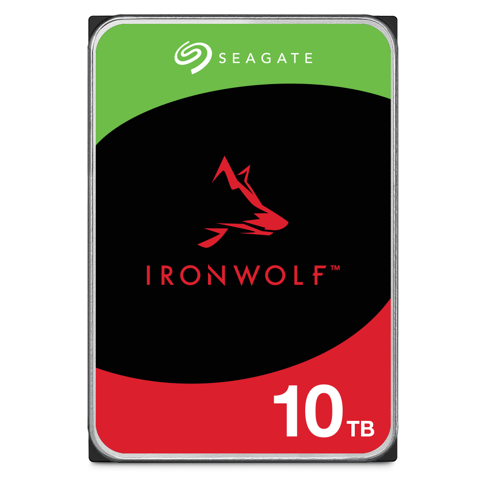 Seagate IronWolf 10TB NAS Internal Hard Drive 3.5" SATA 6Gb/s 7200RPM 256MB Cache - ST10000VN000