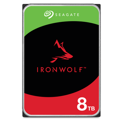 Seagate IronWolf 8TB NAS Internal Hard Drive 3.5" SATA 6Gb/s 7200RPM 256MB Cache CMR - ST8000VN004