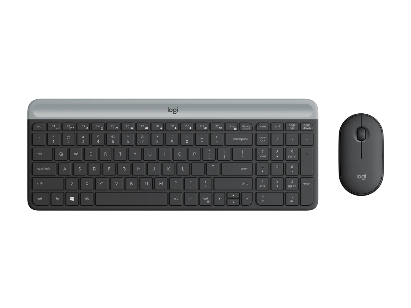 Logitech MK470 Slim Wireless Keyboard and Mouse Combo