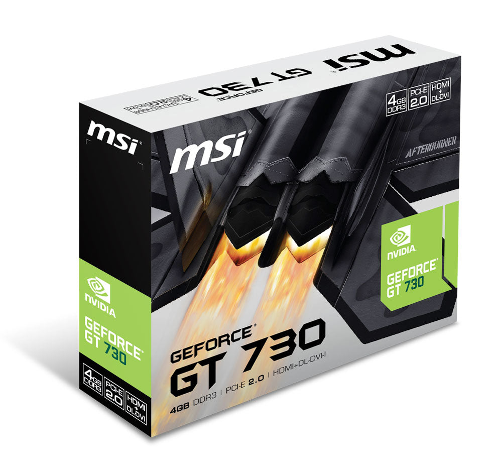4GB MSI Nvidia GeForce GT 730 Graphics Card (912-V809-2216)
