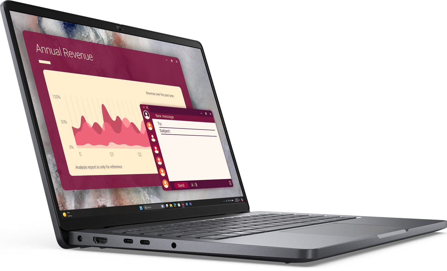 Dell Pro 14 PC14250 Laptop - Ultra 7 255U / 16GB RAM / 512GB SSD / 14"FHD Screen / DOS / 1YR