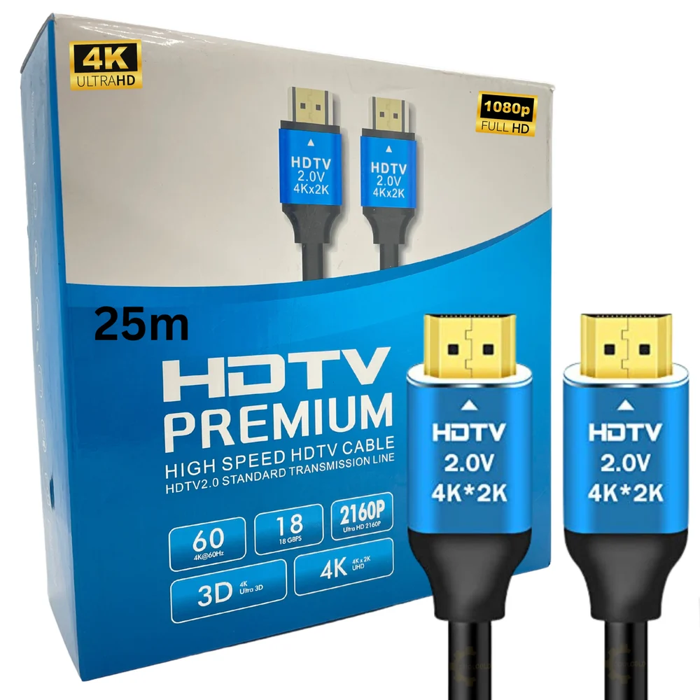 HDMI to HDMI Cable  25mtr 4k