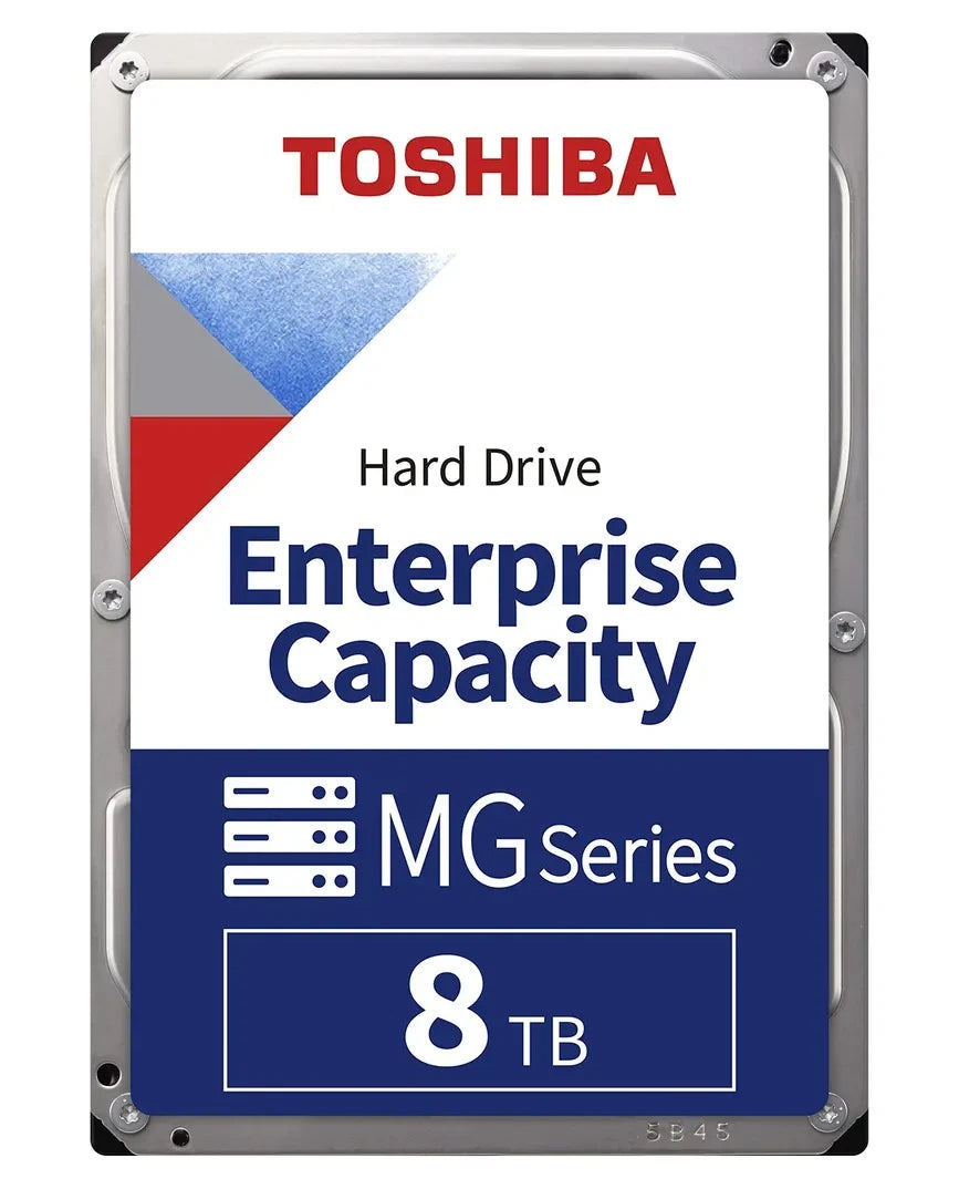 Toshiba 8TB Enterprise HDD 7200rpm MG10ADA800E