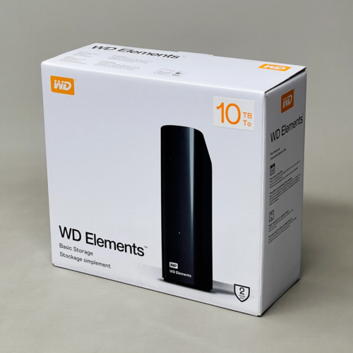 WD Elements 10TB USB 3.0 Desktop Hard Drive (WDBWLG0100HBK-NESN)