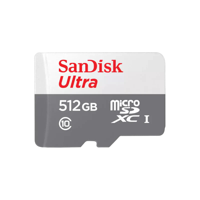 SanDisk Ultra microSDXC UHS-I Card -512GB / Up to 100 MB/s-SDSQUNR-512G-GN3MN