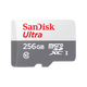 Sandisk 256GB Ultra microSDXC CLASS 10 100MB/s Memory Card (SDSQUNR-256G-GN3MN)