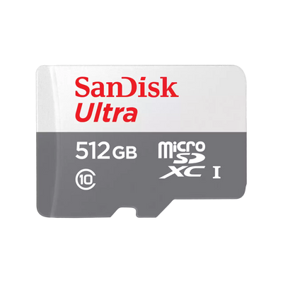 SanDisk Ultra microSDXC UHS-I Card -512GB / Up to 100 MB/s-SDSQUNR-512G-GN3MN