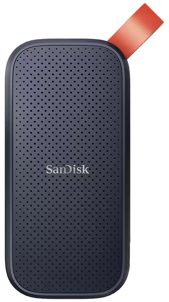 SanDisk 2TB  Portable SSD - Up to 800MB/s, USB-C, USB 3.2 Gen 2 SDSSDE30-2T00-G26