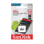 Sandisk 256GB Ultra microSDXC CLASS 10 100MB/s Memory Card (SDSQUNR-256G-GN3MN)