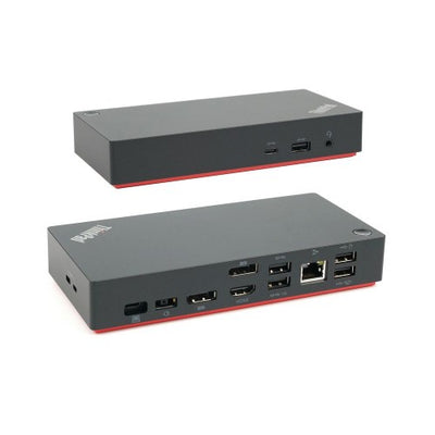 Lenovo ThinkPad Universal USB-C Dock Dual Display 90W Power Delivery (40AY0090UK)