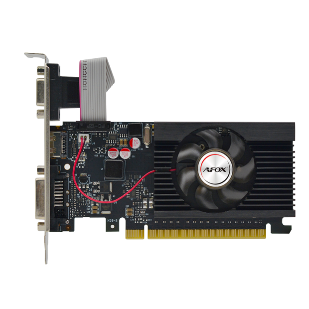 AFOX NVIDIA GeForce® GT 710 - 2GB / DDR3 / 64-Bit / PCIe / D-Sub / HDMI / DVI AFOXGT710
