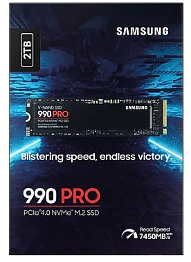 SAMSUNG 2TB NVMe 990 PRO MZ-V9P2T0BW