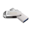 SanDisk 128GB Ultra Dual Drive Luxe USB-TYPE-C Upto 400MB/s-SDDDC4-128G-G46,Silver