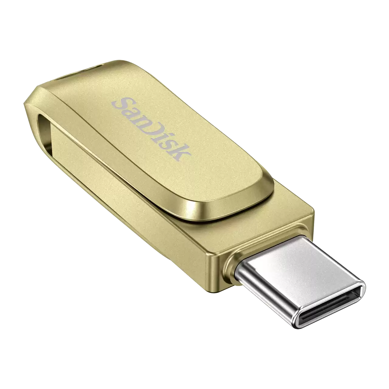 SanDisk 128GB Ultra Dual Drive Luxe USB-TYPE-C Upto 400MB/s-SDDDC4-128G-G46GD,GOLD