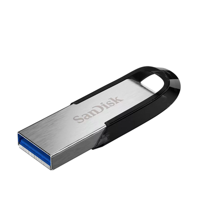 SanDisk Ultra Flair Flash Drive - 256GB / Up to 150 MB/s / USB 3.0 / Black and Silver  SDCZ73-256G-G46