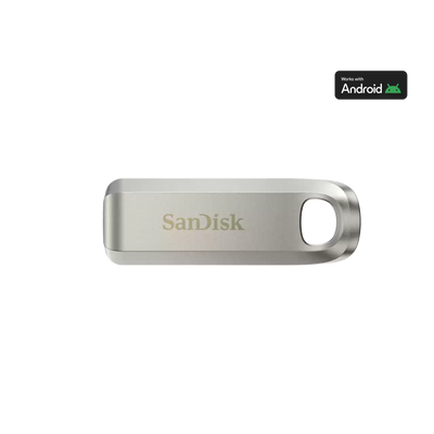 SanDisk Ultra Luxe USB Type-C Flash Drive 64GB USB 3.2 Gen 1 Up to 300MB/s Metal Flash Drive (SDCZ75-064G-G46)