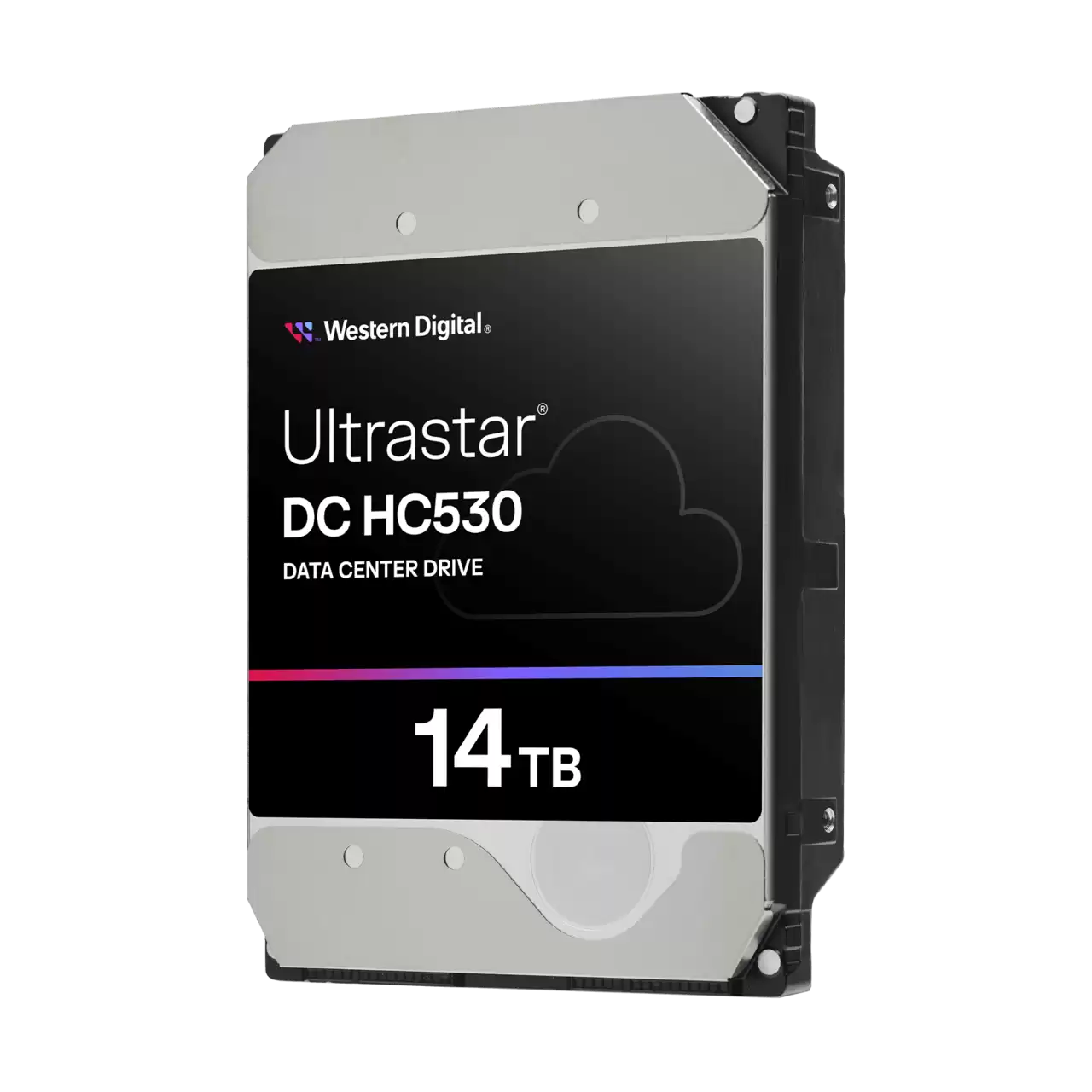 محرك أقراص صلبة WD Ultrastar DC HC530 سعة 14 تيرابايت 7200 دورة في الدقيقة SATA 6 جيجابايت/ثانية ذاكرة تخزين مؤقتة 512 ميجابايت مقاس 3.5 بوصة للمؤسسات (WUH721414ALE6L4)