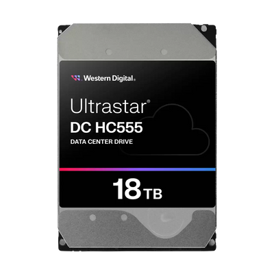 WD Ultrastar DC HC555 18TB 7200RPM SATA Enterprise HDD – WUH722018CLE6L4