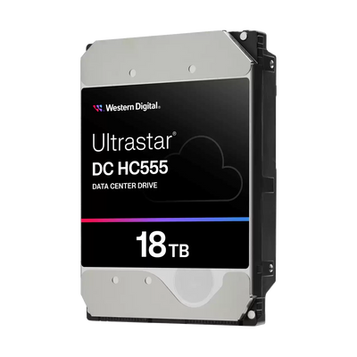 WD Ultrastar DC HC555 18TB 7200RPM SATA Enterprise HDD – WUH722018CLE6L4