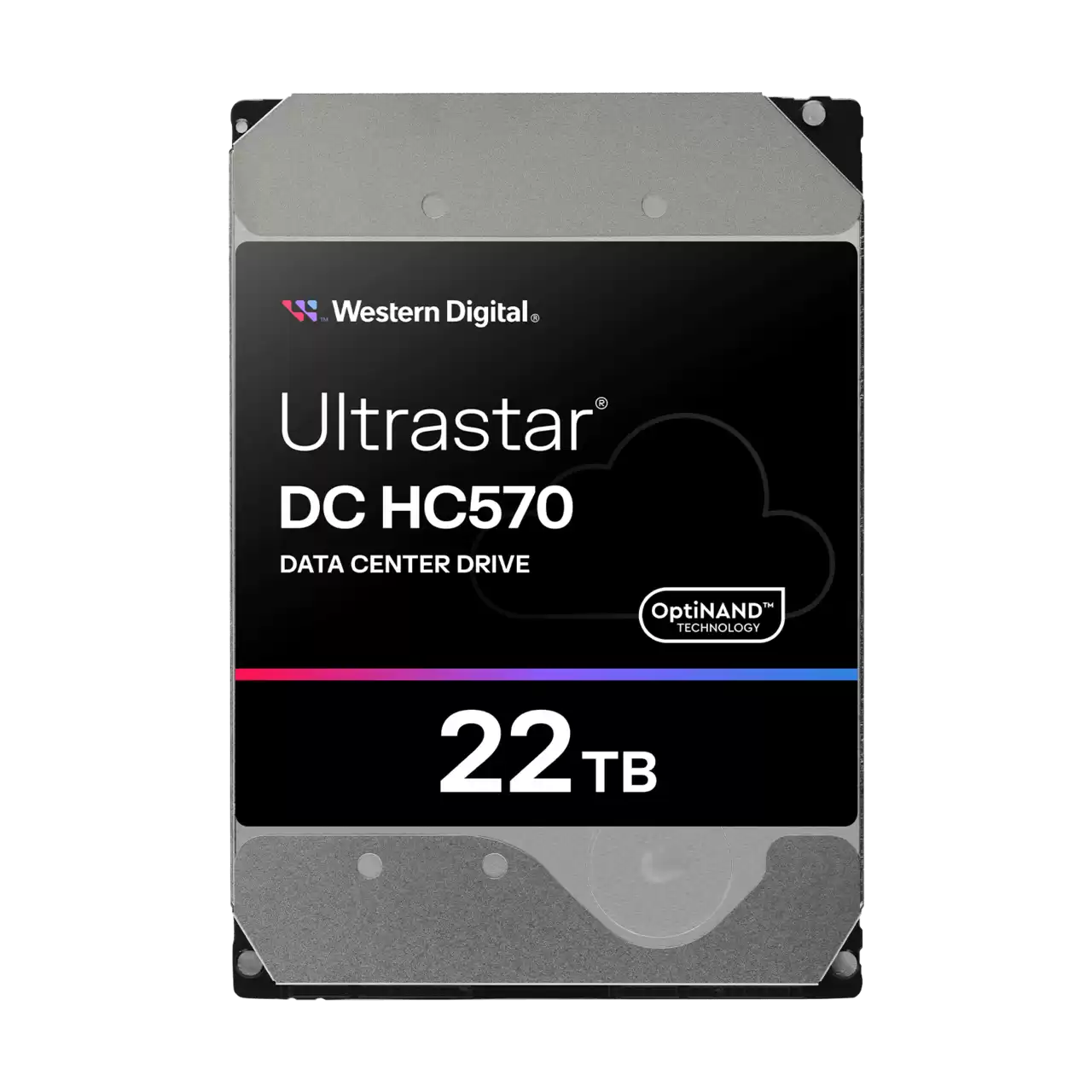 محرك أقراص صلبة WD Ultrastar DC HC550 سعة 16 تيرابايت 7200 دورة في الدقيقة SATA 6 جيجابايت/ثانية ذاكرة تخزين مؤقتة 512 ميجابايت مقاس 3.5 بوصة للمؤسسات (WUH721816ALE6L4)