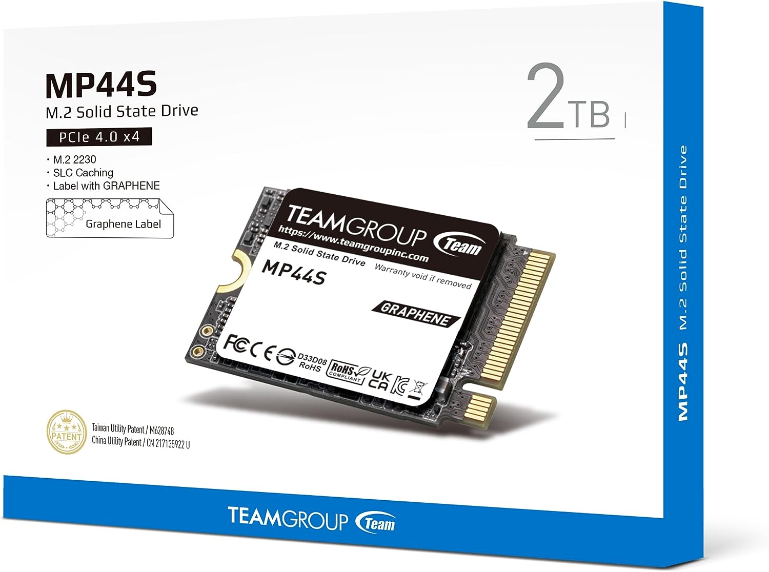TeamGroup 2TB 2230 M2 NVMe Gen4X4 Internal SSD (TM5FF3002T0C101)