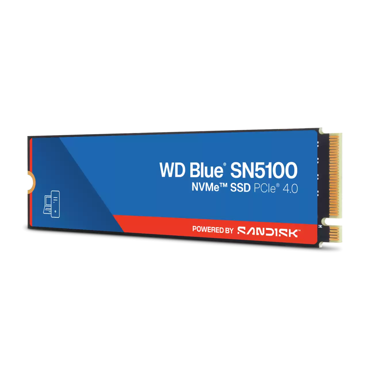 WD Blue 1TB NVMe ‎SN5100 internal,Gen4,M.2 2280,7100MB/s (WDS100T5B0E)