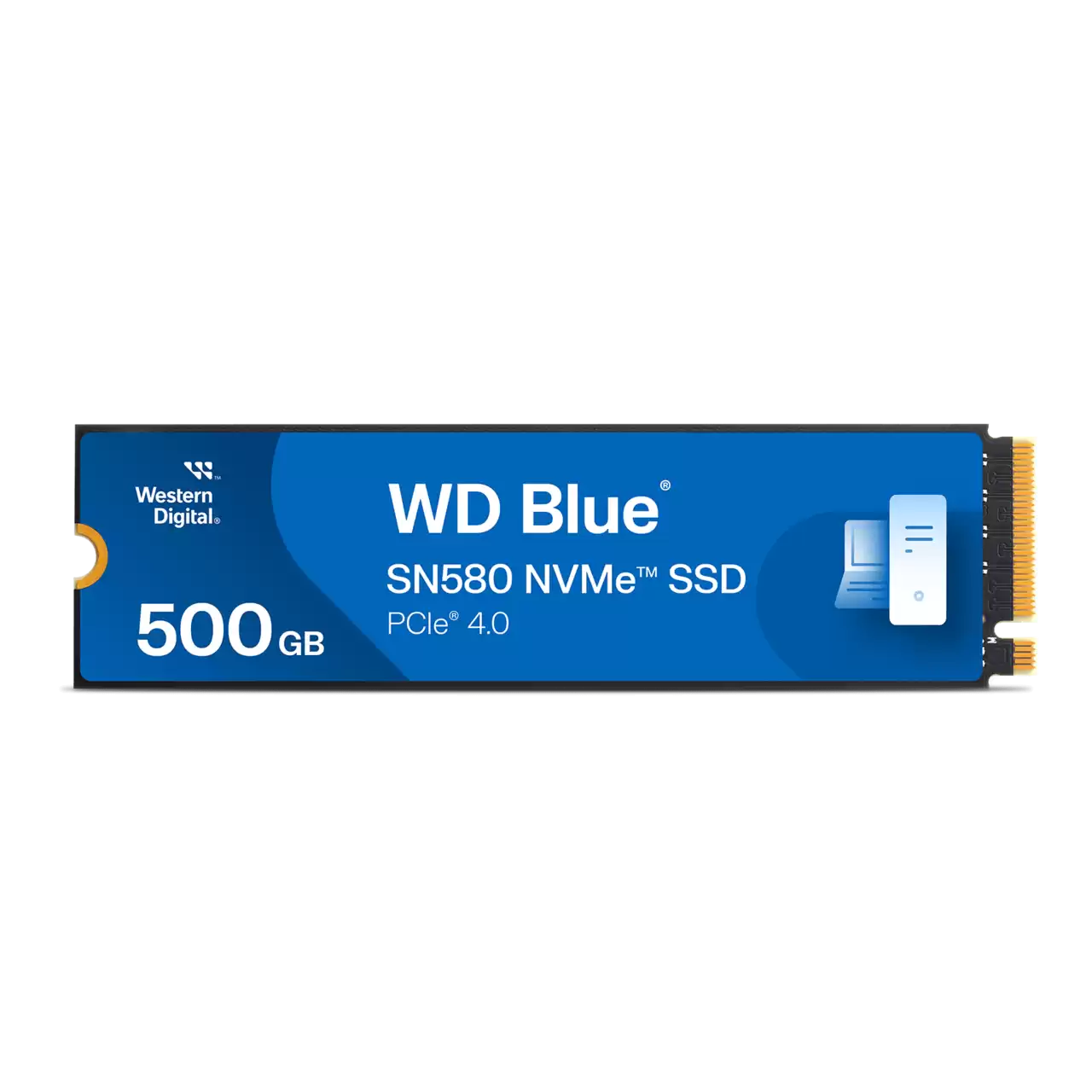 WD Blue SN580 NVMe SSD-500GB /M.2 2280 / PCIe 3.0-WDS500G3B0E