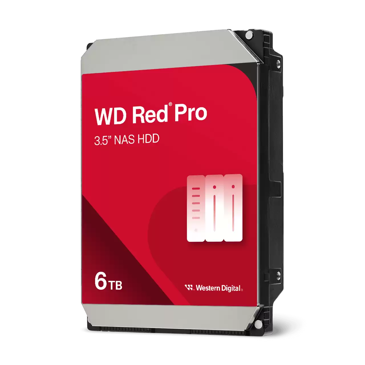 WD Red Pro 6TB NAS Hard Drive - 7200 RPM Class, SATA 6 Gb/s, 256 MB Cache, 3.5 - WD6003FFBX